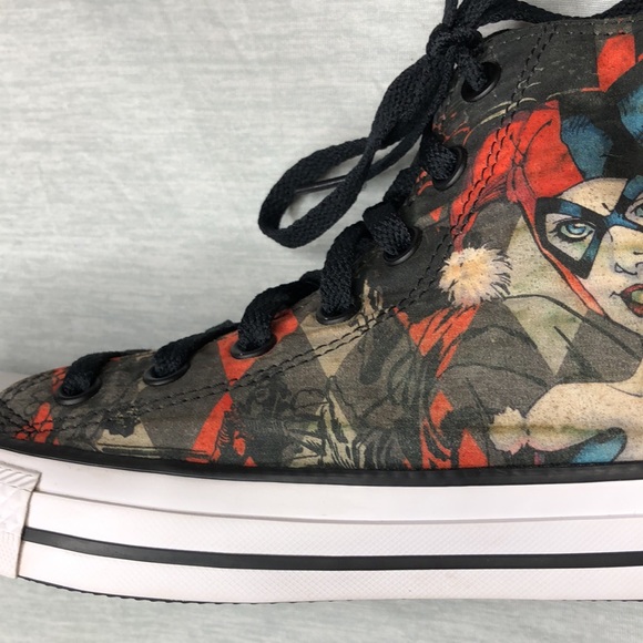 Harley Quinn DC x Converse Chuck Taylor size 7 Women’s - Picture 13 of 17